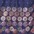 Navy blue women floral banarasi saree with blouse piece