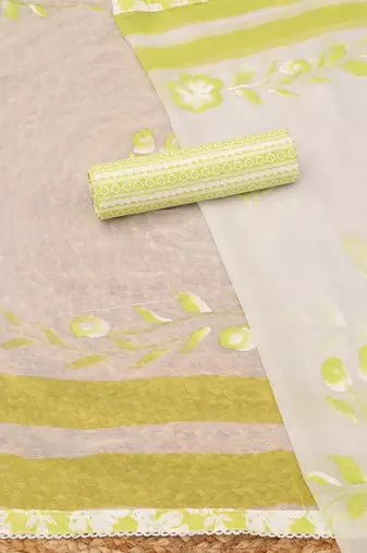 printed unstitched dress material