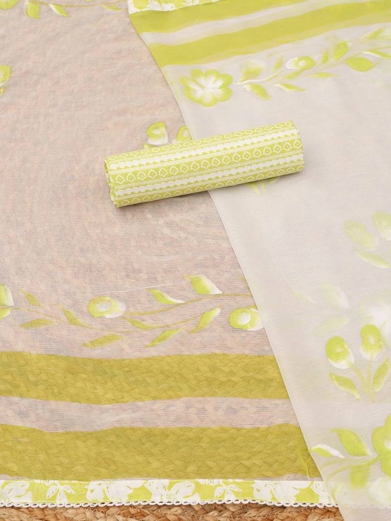 printed unstitched dress material