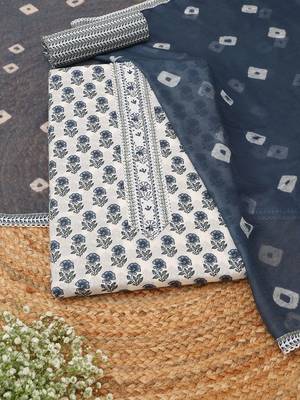 printed unstitched dress material 1