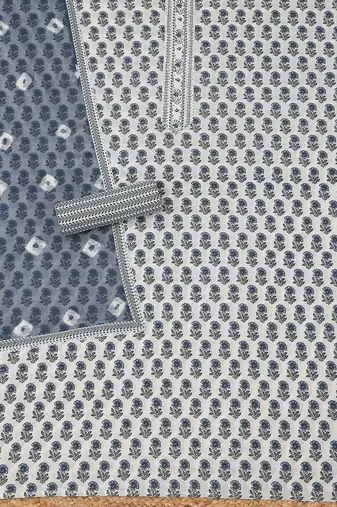 printed unstitched dress material