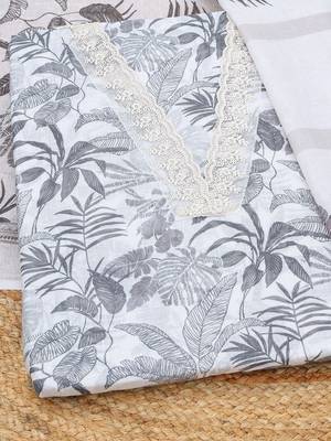 printed linen unstitched dress material 3