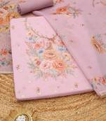 printed unstitched dress material