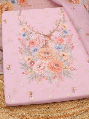 printed unstitched dress material 3
