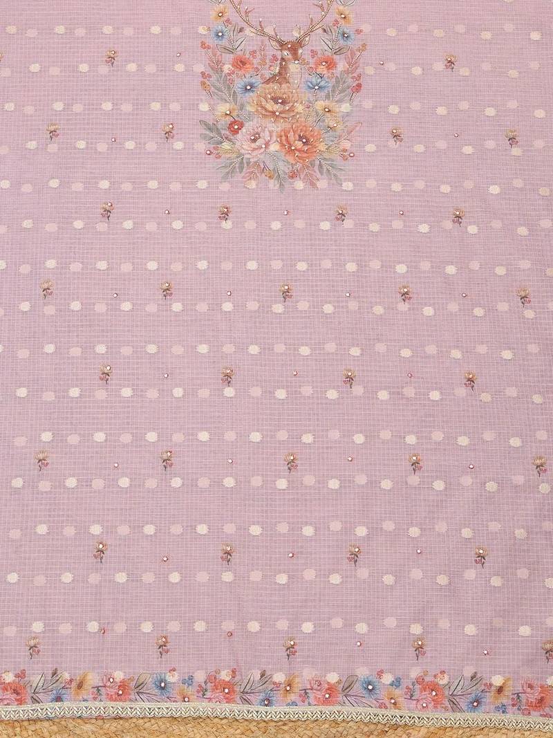 printed unstitched dress material
