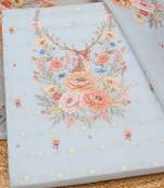 printed unstitched dress material