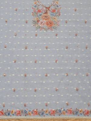 printed unstitched dress material 2