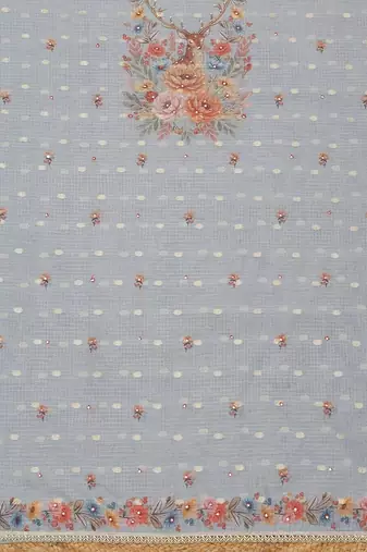 printed unstitched dress material