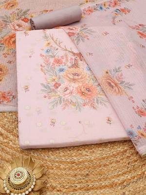 printed unstitched dress material 1