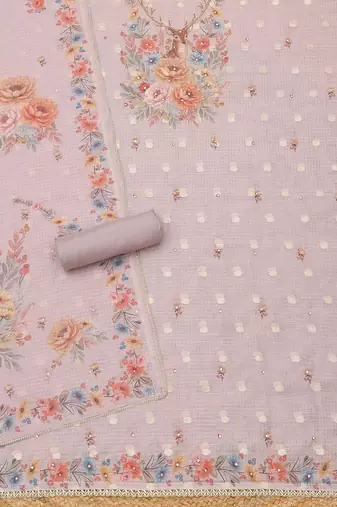 printed unstitched dress material