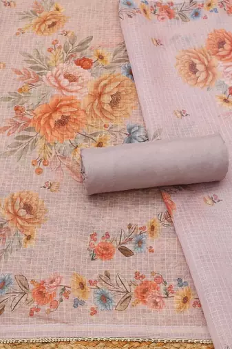 printed unstitched dress material