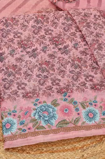 printed unstitched dress material