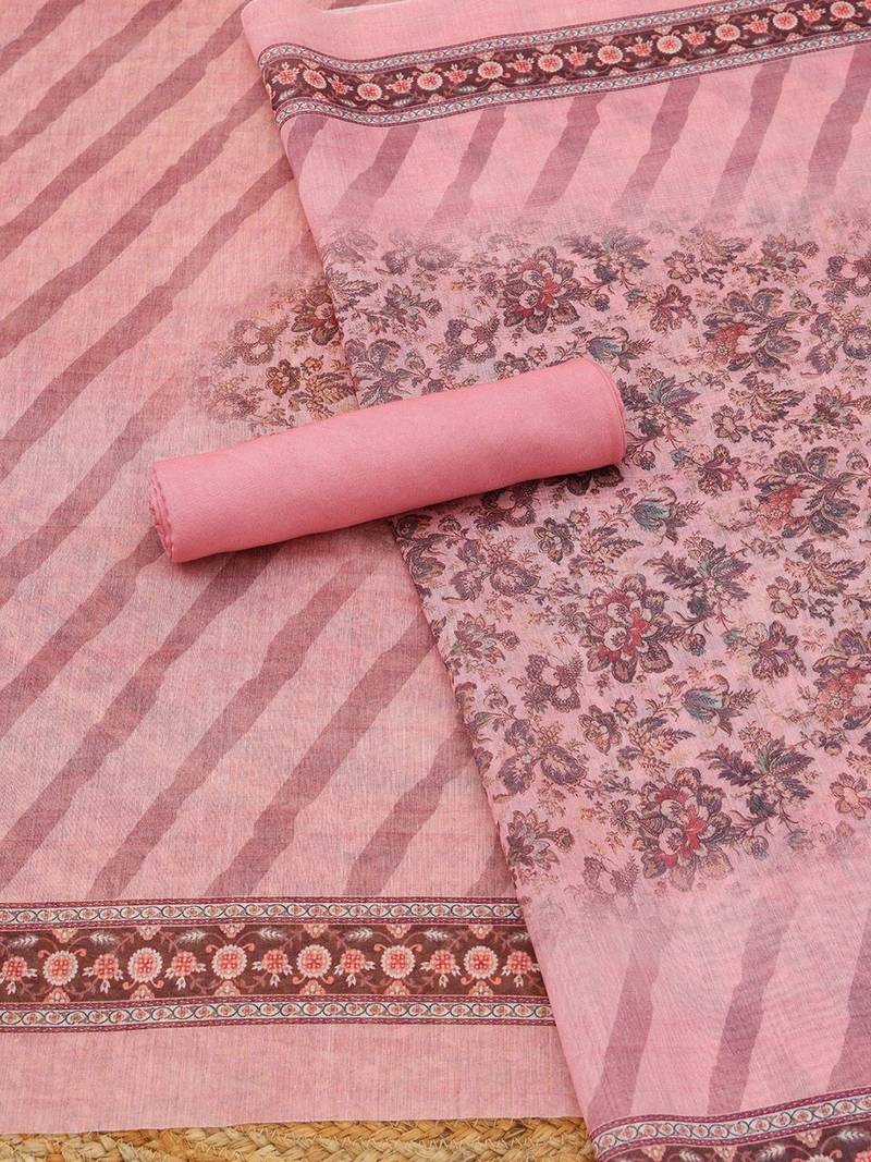 printed unstitched dress material