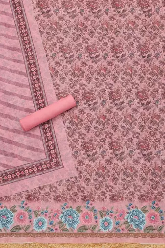 printed unstitched dress material
