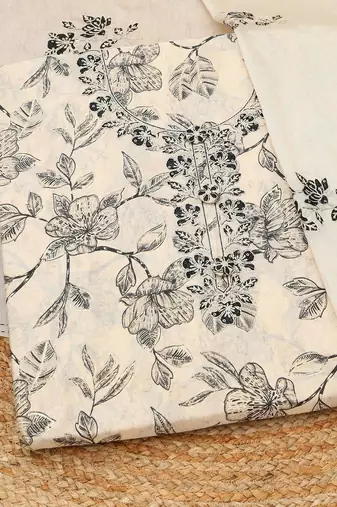 printed unstitched dress material