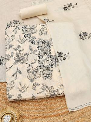 printed unstitched dress material 2