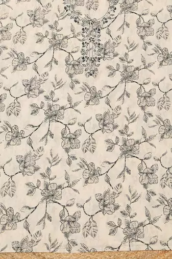 printed unstitched dress material