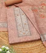 printed unstitched dress material