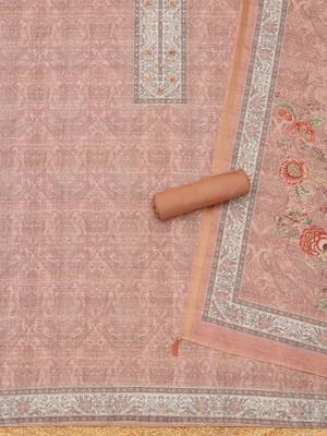 printed unstitched dress material 2