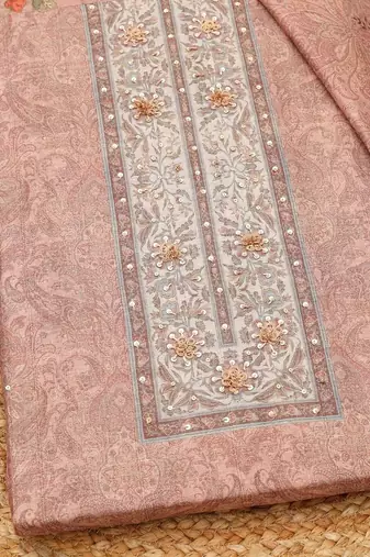 printed unstitched dress material