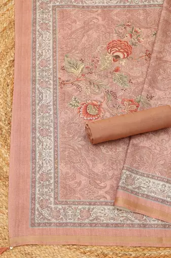printed unstitched dress material