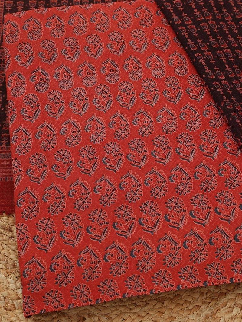 printed unstitched dress material