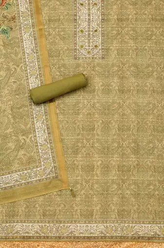 printed unstitched dress material