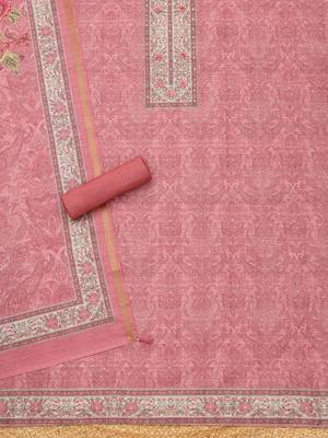 printed unstitched dress material 2