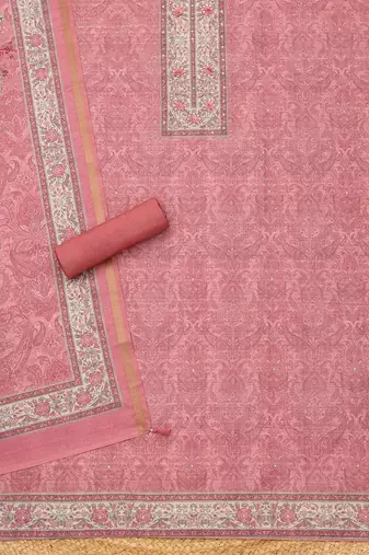 printed unstitched dress material