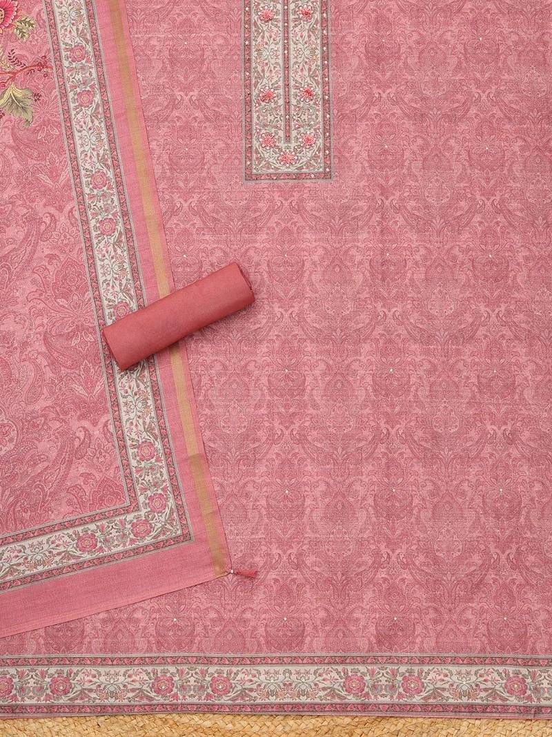printed unstitched dress material