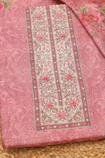 printed unstitched dress material