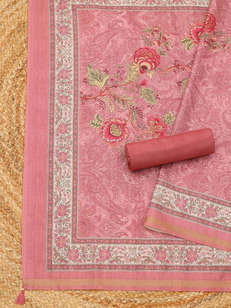 printed unstitched dress material
