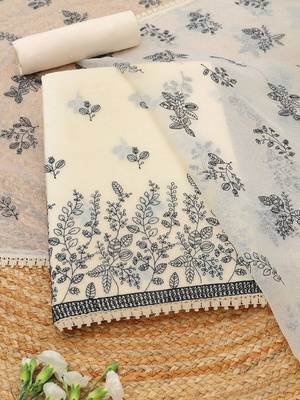 printed unstitched dress material 1