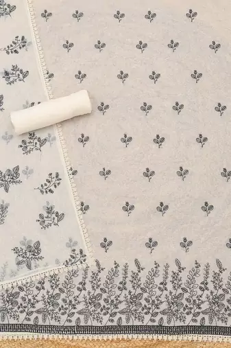printed unstitched dress material