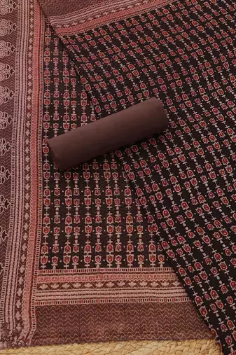printed unstitched dress material
