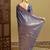 Blue ethnic motifs woven design zar kanjeevaram saree