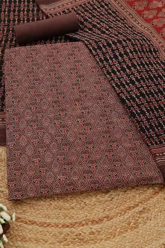 printed unstitched dress material
