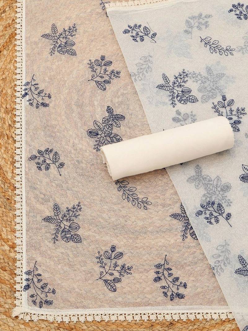 printed unstitched dress material