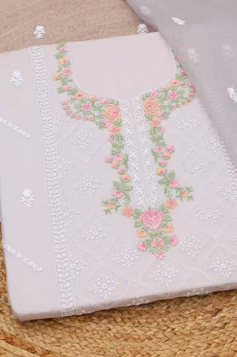 printed unstitched dress material