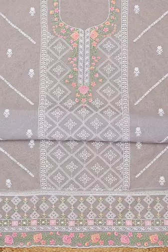 printed unstitched dress material