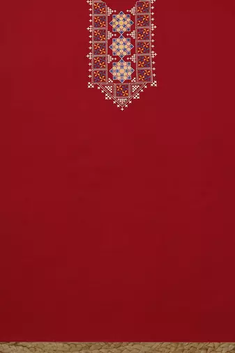 embroidered viscose rayon unstitched dress material
