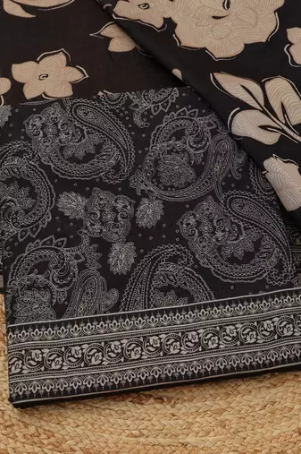 printed unstitched dress material