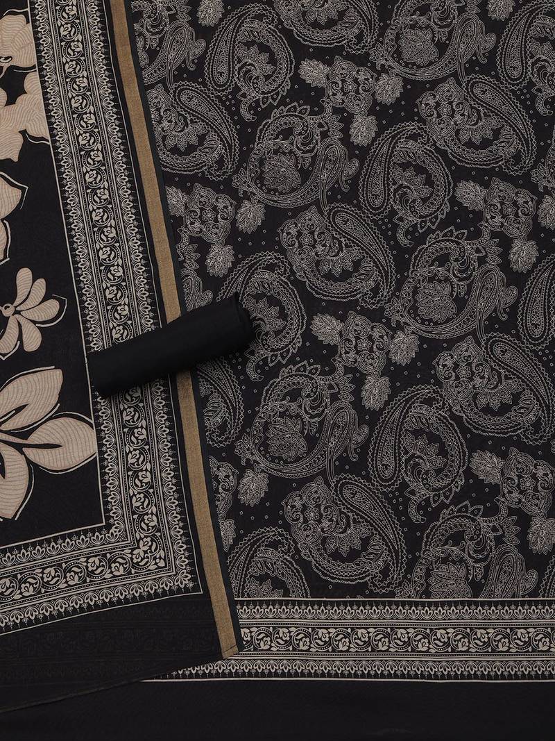 printed unstitched dress material