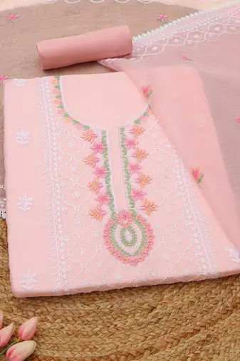 printed unstitched dress material