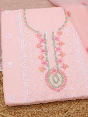 printed unstitched dress material 2