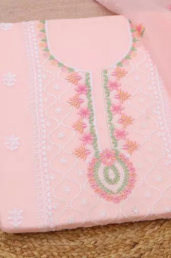 printed unstitched dress material
