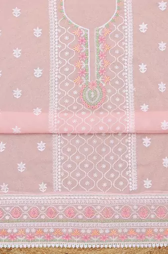 printed unstitched dress material