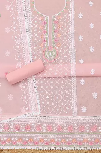 printed unstitched dress material