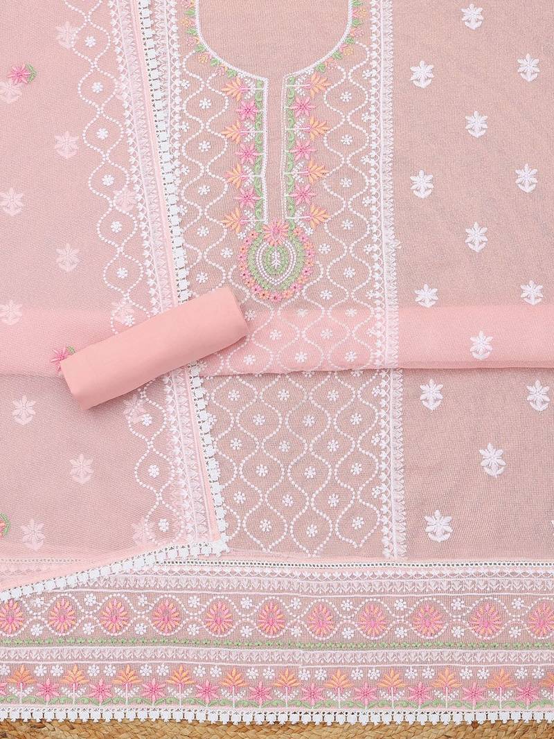 printed unstitched dress material