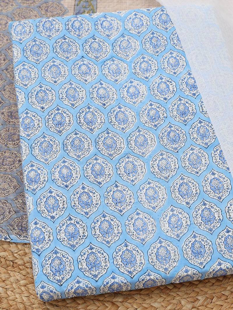 printed unstitched dress material